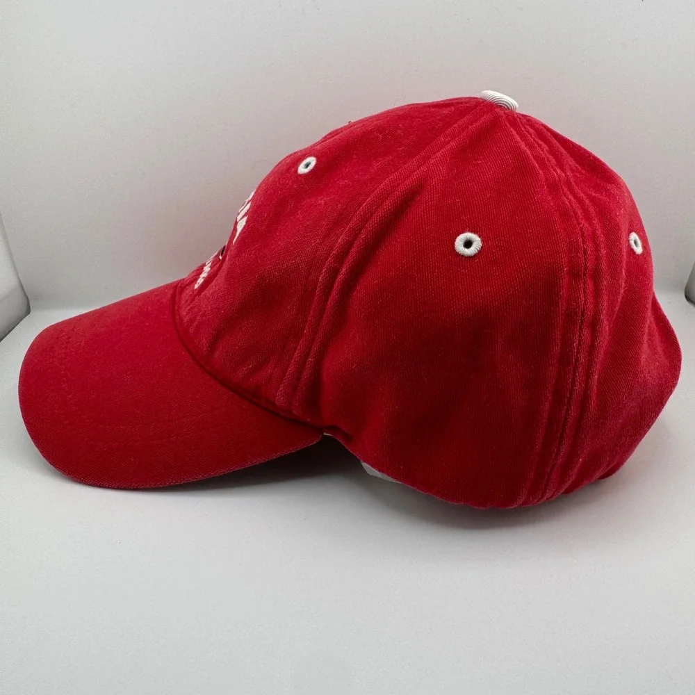 SPL 28 Georgia Bulldogs Hat Mens OSFA Red Good Embroidered Adjustable Cap